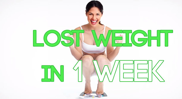 How to Lose Weight in a Week