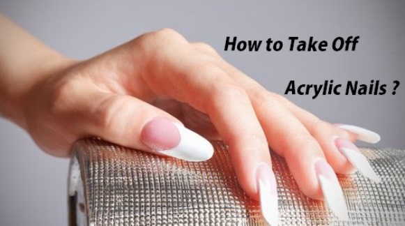 How to take off acrylic nails