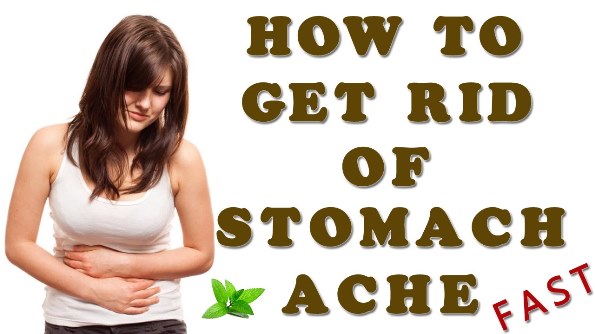 Get rid of a stomach ache