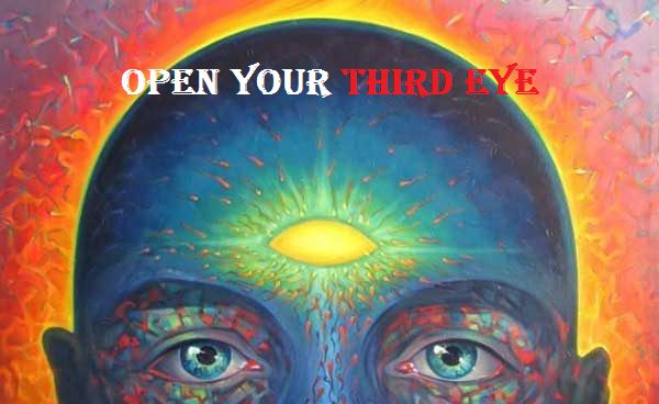 open your third eye